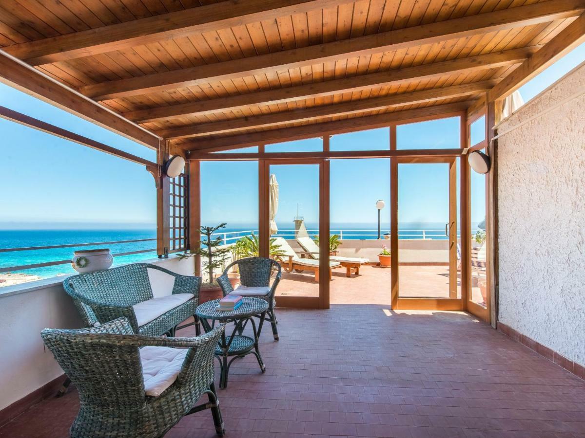 Casa Con Terrazza Sul Mare All'Addaura Palermo Eksteriør billede