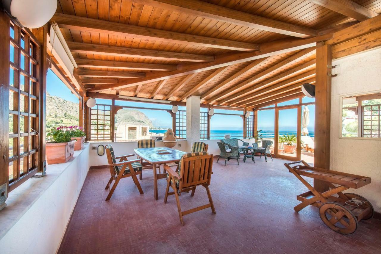 Casa Con Terrazza Sul Mare All'Addaura Palermo Eksteriør billede