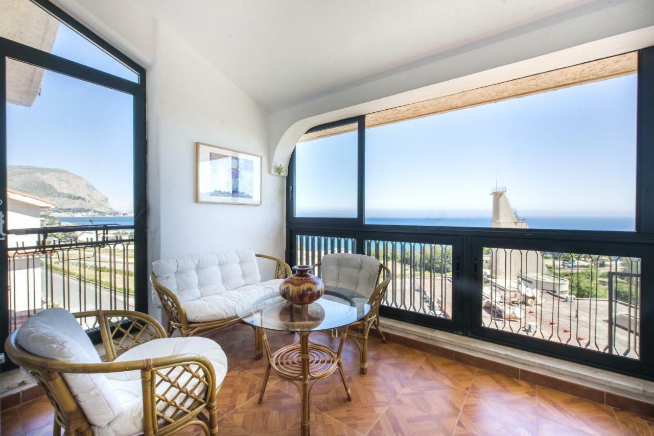 Casa Con Terrazza Sul Mare All'Addaura Palermo Eksteriør billede