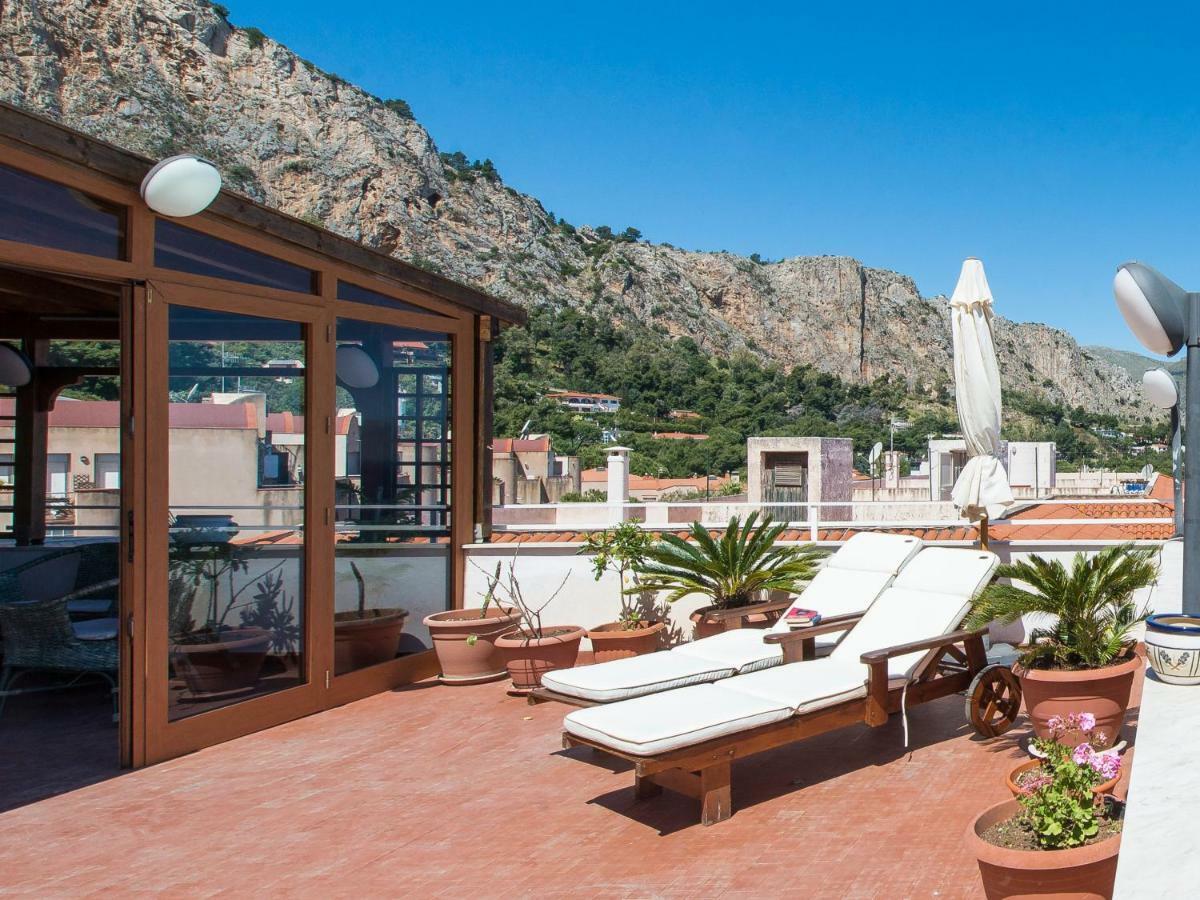 Casa Con Terrazza Sul Mare All'Addaura Palermo Eksteriør billede