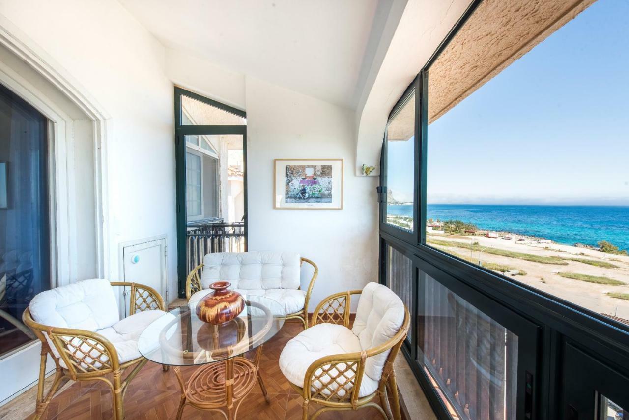 Casa Con Terrazza Sul Mare All'Addaura Palermo Eksteriør billede